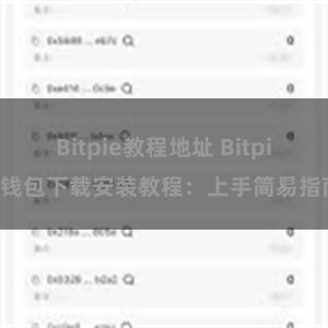 Bitpie教程地址 Bitpie钱包下载安装教程：上手简易指南