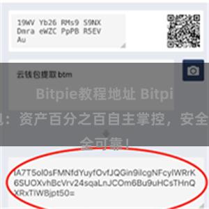 Bitpie教程地址 Bitpie钱包：资产百分之百自主掌控，安全可靠！