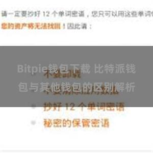 Bitpie钱包下载 比特派钱包与其他钱包的区别解析