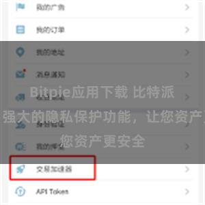 Bitpie应用下载 比特派钱包：强大的隐私保护功能，让您资产更安全