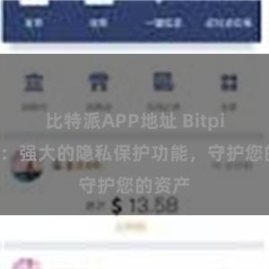 比特派APP地址 Bitpie钱包：强大的隐私保护功能，守护您的资产