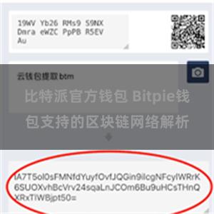 比特派官方钱包 Bitpie钱包支持的区块链网络解析