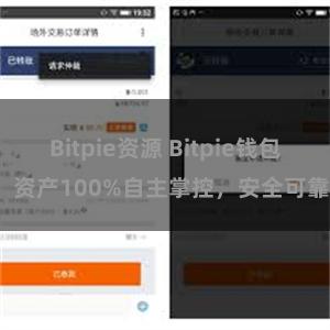 Bitpie资源 Bitpie钱包：资产100%自主掌控，安全可靠。