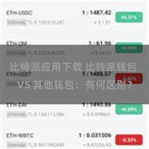 比特派应用下载 比特派钱包 VS 其他钱包：有何区别？