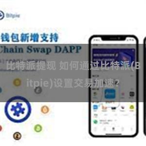 比特派提现 如何通过比特派(Bitpie)设置交易加速？